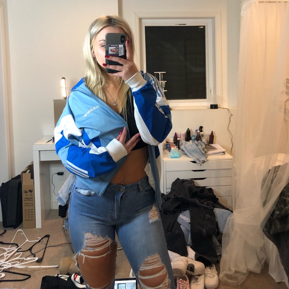 MWT adidas retro jacket